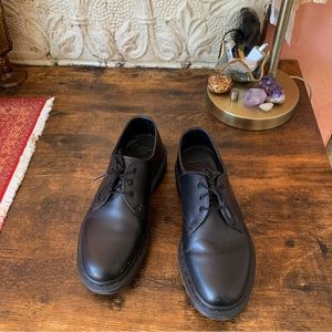 Dr Martens 1461 mono black oxfords US 6